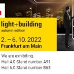 Book your visit at Light & Building Autumn Edition 2022, Frankfurt