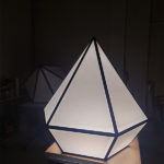Custom-designed DIAMOND light fixture